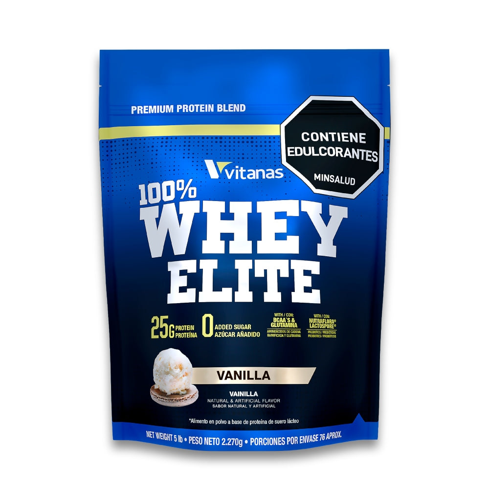 Proteína Vitanas Whey Elite 5 lb Vainilla - frontal oficial a3b369ba d2d6 4176 93b9 a7b3674af3e5