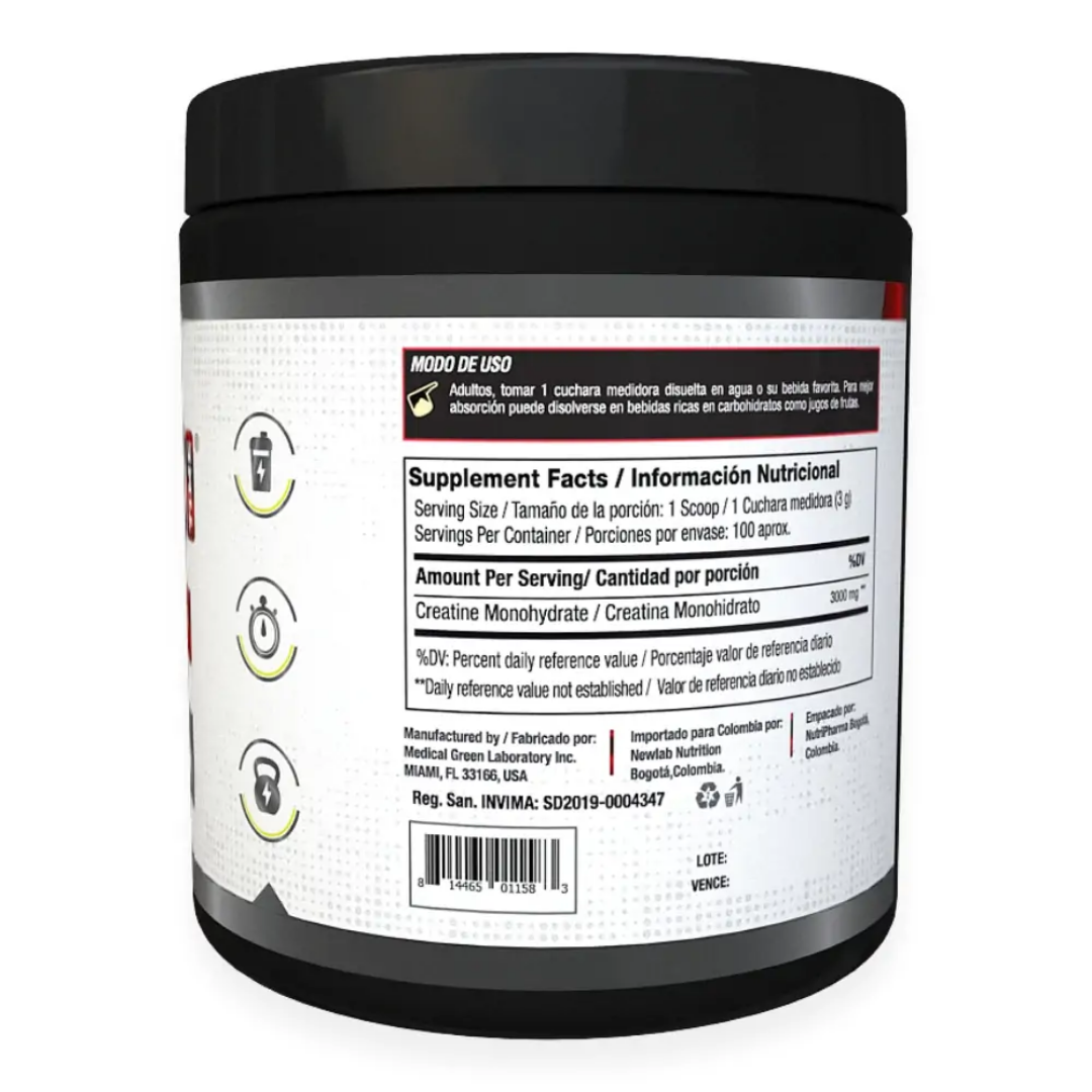 Creatina Vitanas Creatine Time 300 g - modo de uso