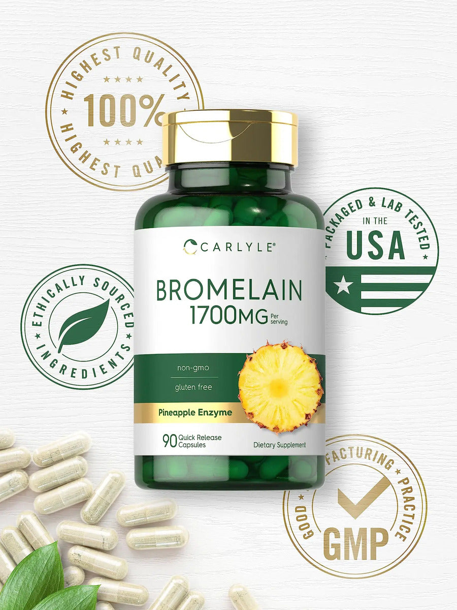 Bromelina Carlyle | 90 cápsulas