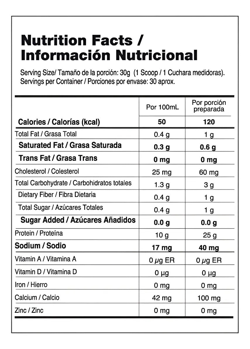 Whey Elite Vitanas 2 lb | Proteína de suero Vainilla