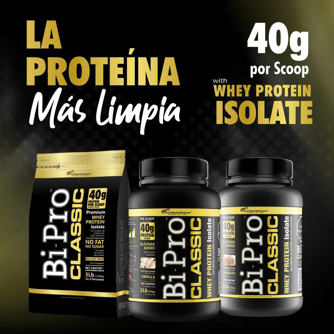 Bi-Pro Classic Whey Isolate | 910 g | 35 porciones