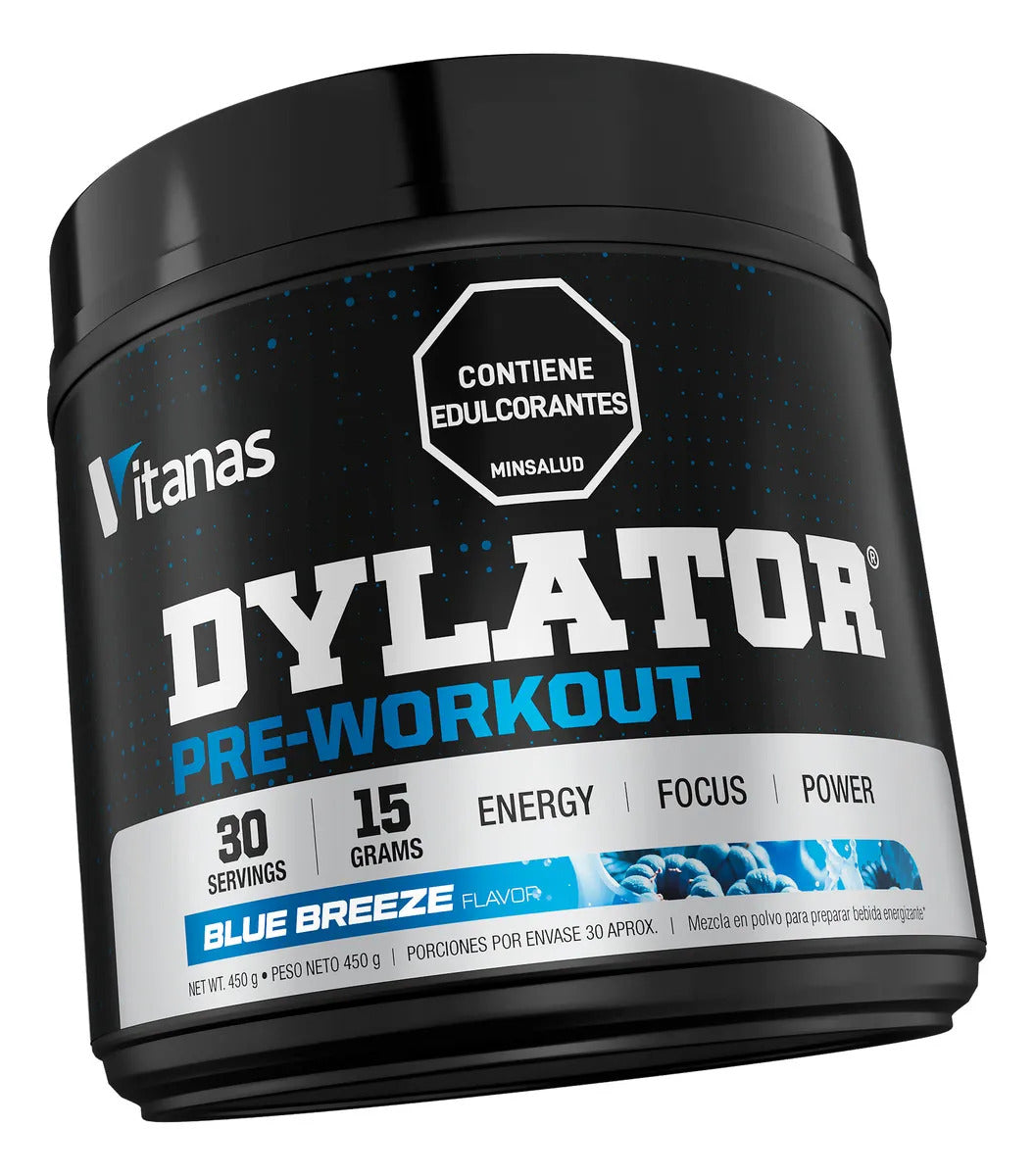 Dylator Vitanas Pre-Entreno | 450 g | 30 servicios
