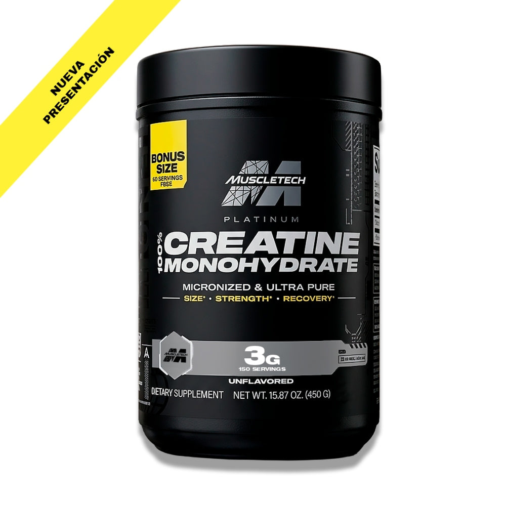 MuscleTech Platinum 100% Creatine Monohydrate 450 g