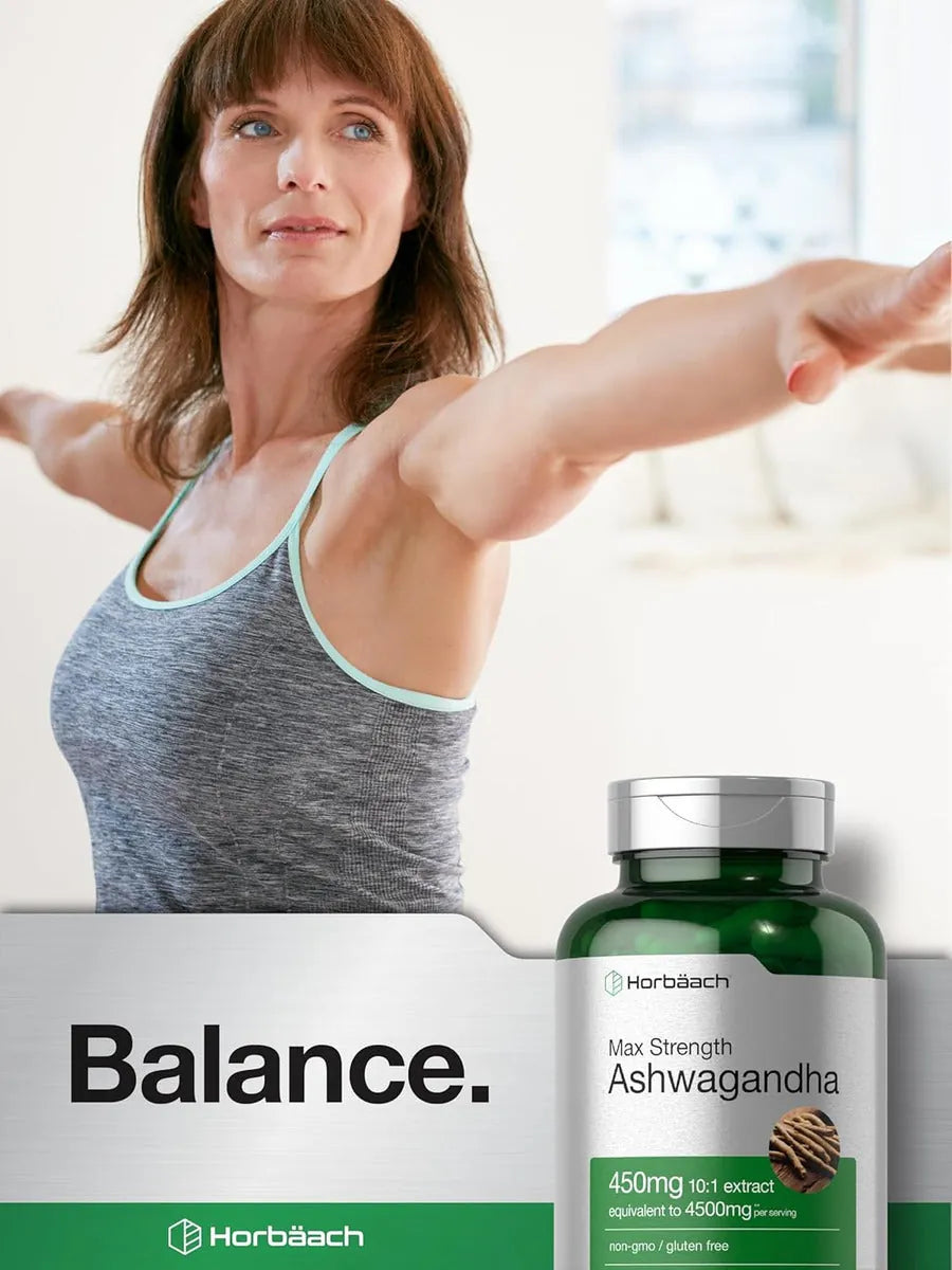 Ashwagandha Horbaach 500 mg | 120 cápsulas