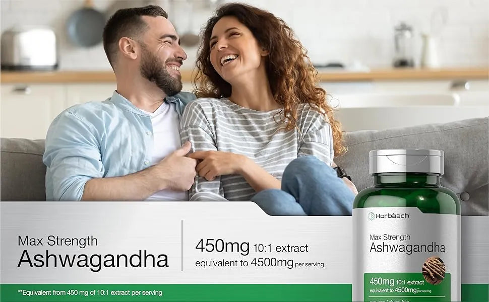 Ashwagandha Horbaach 500 mg | 120 cápsulas