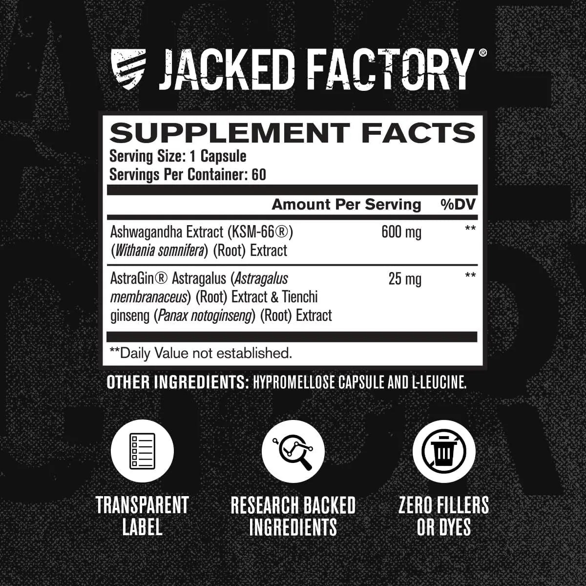 Ashwagandha KSM-66® 600mg + AstraGin® | 60 Cápsulas Vegetales | MARTURI