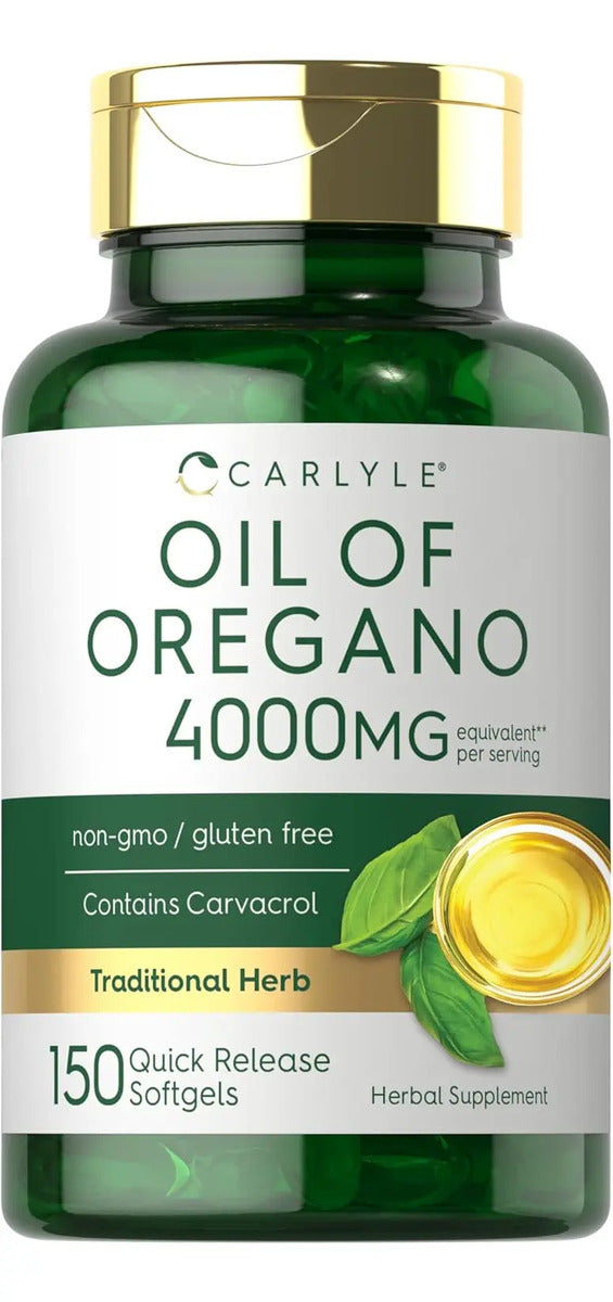 Carlyle Aceite de Orégano 4000 mg | 150 cápsulas blandas
