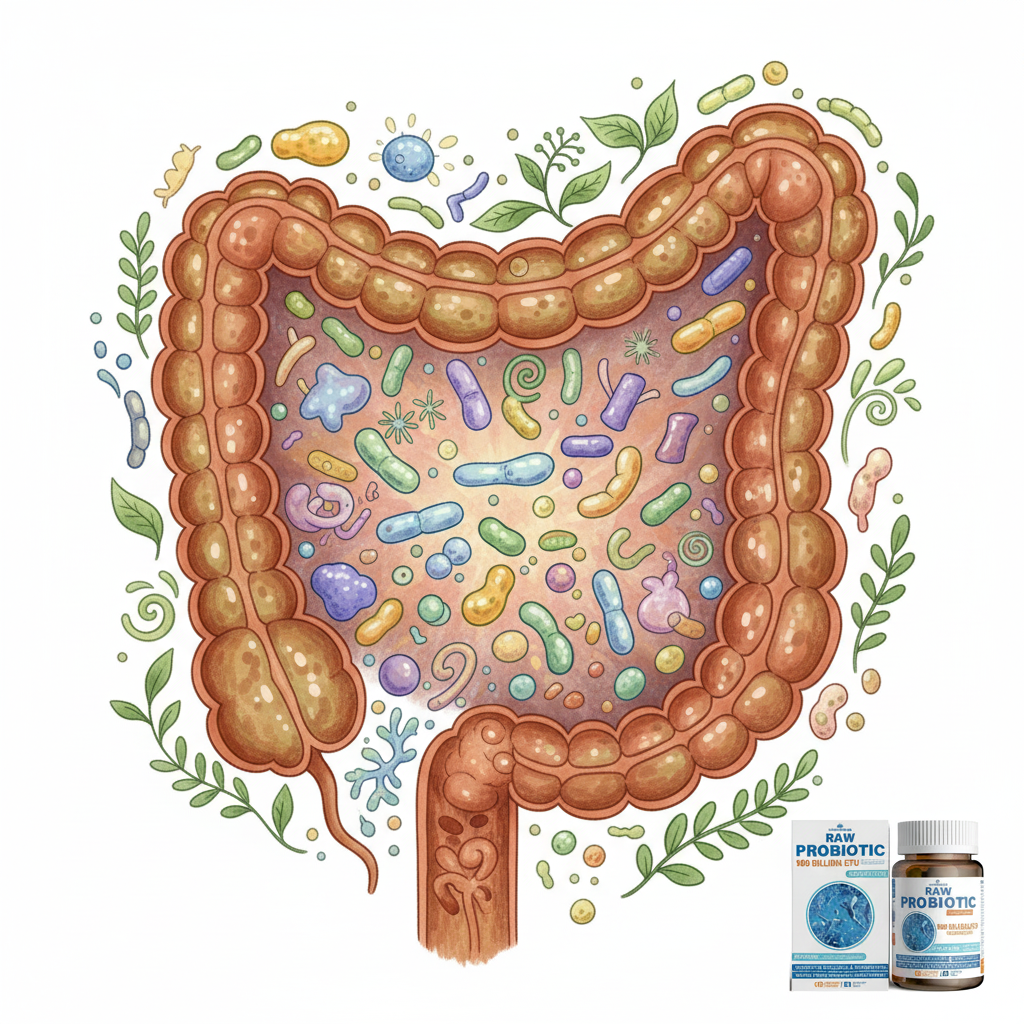 Concepto microbioma editorial