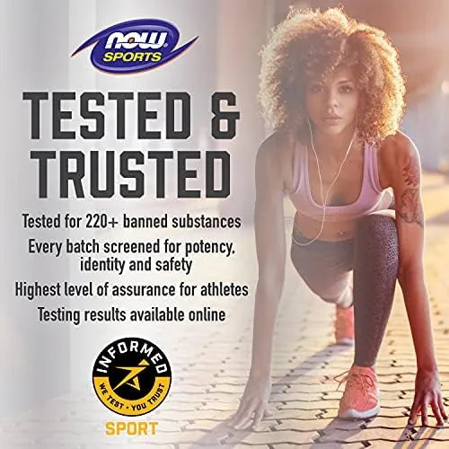ZMA NOW Sports | 180 cápsulas | Zinc, magnesio y B6